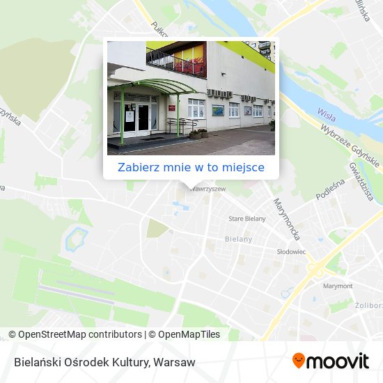 Mapa Bielański Ośrodek Kultury