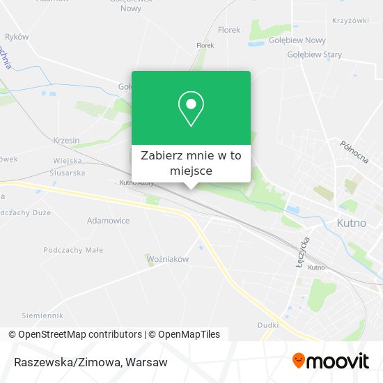 Mapa Raszewska/Zimowa