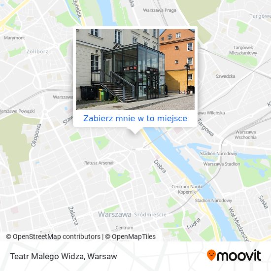 Mapa Teatr Malego Widza