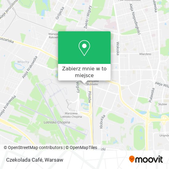 Mapa Czekolada Café