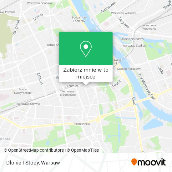 Mapa Dłonie I Stopy