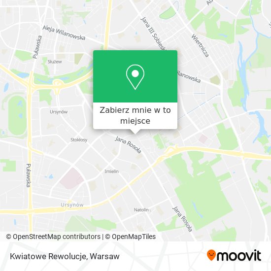 Mapa Kwiatowe Rewolucje