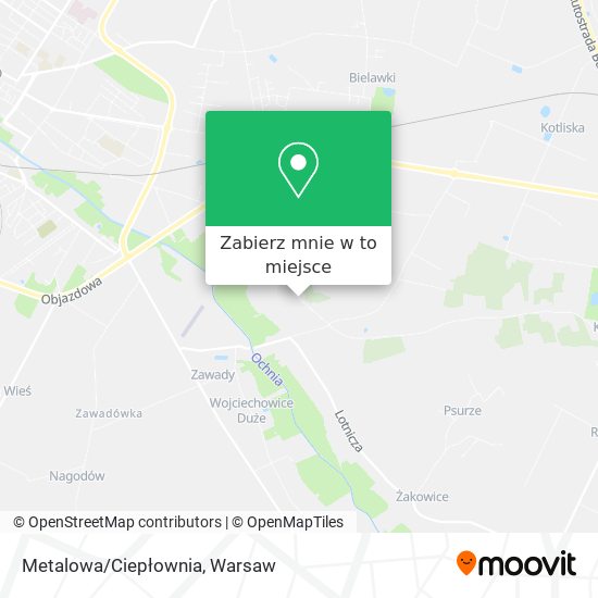 Mapa Metalowa/Ciepłownia