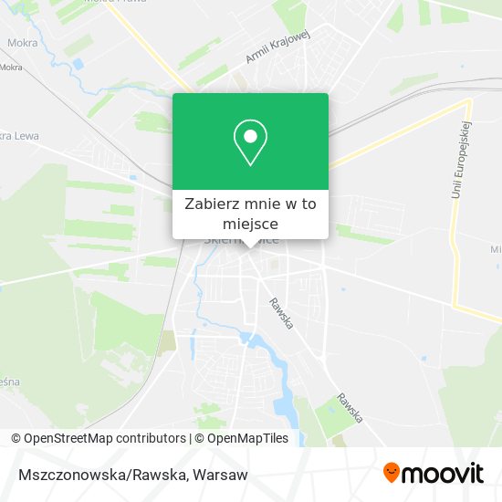 Mapa Mszczonowska/Rawska