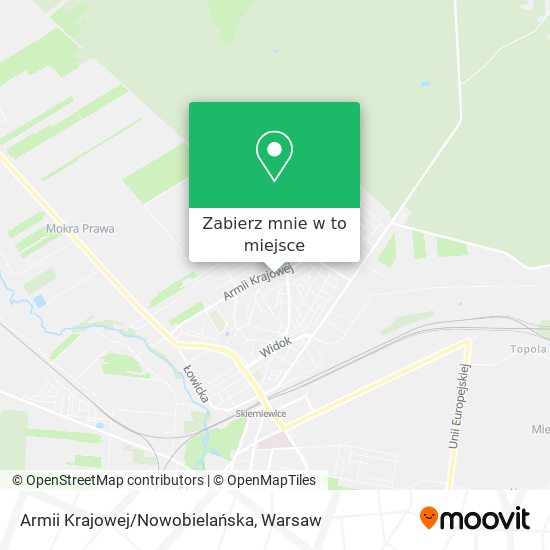 Mapa Armii Krajowej/Nowobielańska