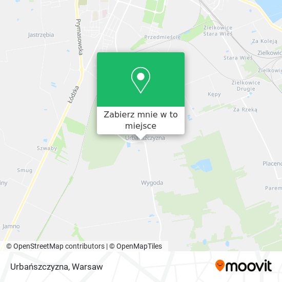 Mapa Urbańszczyzna