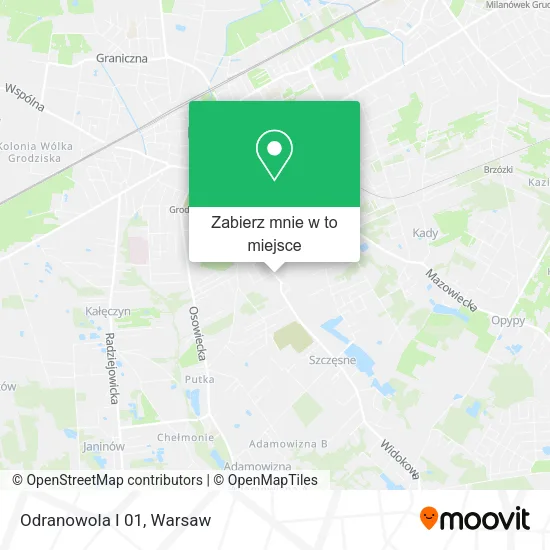 Mapa Odranowola I 01