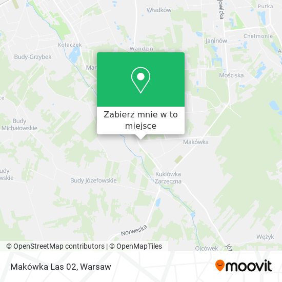 Mapa Makówka Las 02