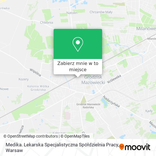 Mapa Medika. Lekarska Specjalistyczna Spółdzielnia Pracy