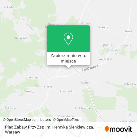 Mapa Plac Zabaw Przy Zsp Im. Henryka Sienkiewicza