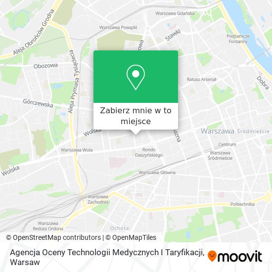 Mapa Agencja Oceny Technologii Medycznych I Taryfikacji