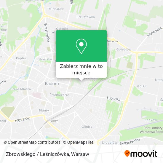 Mapa Zbrowskiego / Leśniczówka