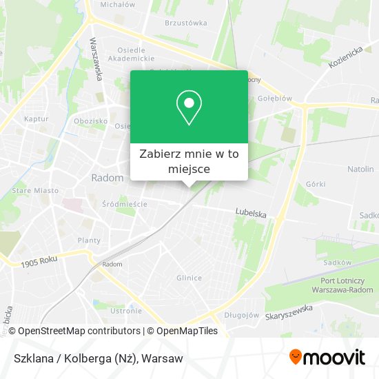 Mapa Szklana / Kolberga (Nż)