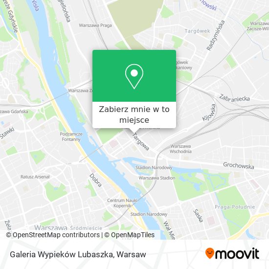 Mapa Galeria Wypieków Lubaszka