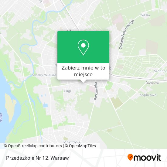 Mapa Przedszkole Nr 12