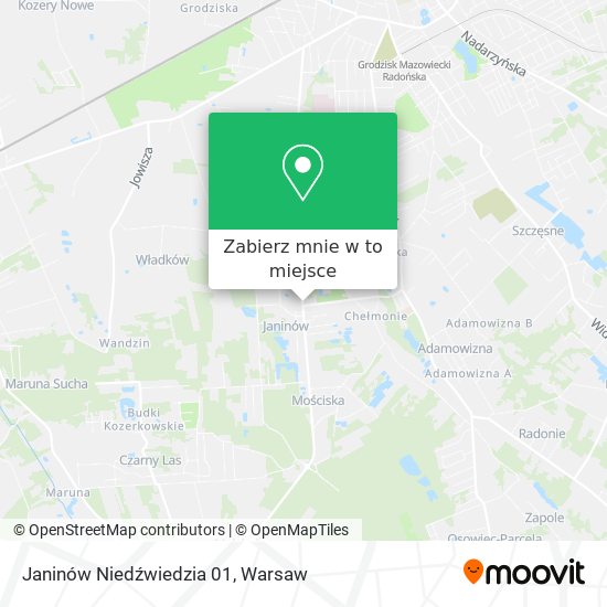 Mapa Janinów Niedźwiedzia 01