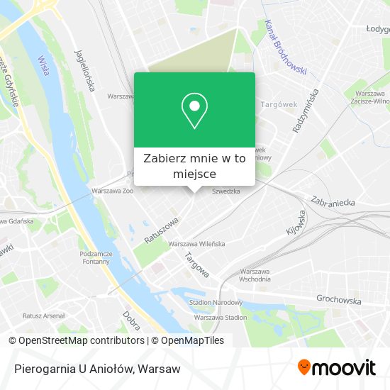 Mapa Pierogarnia U Aniołów