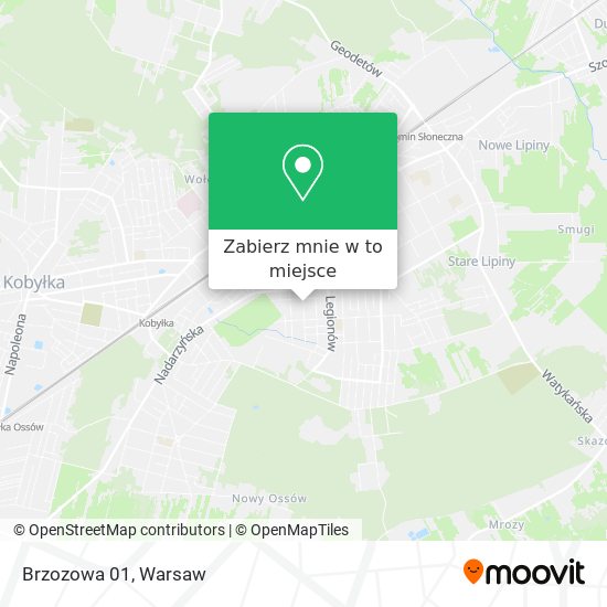 Mapa Brzozowa 01