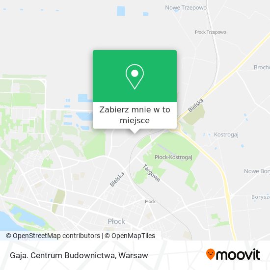 Mapa Gaja. Centrum Budownictwa