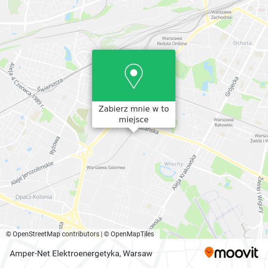 Mapa Amper-Net Elektroenergetyka