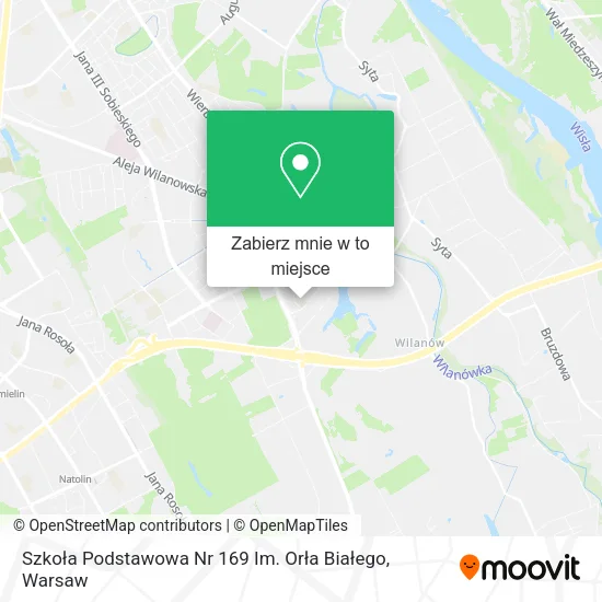 Mapa Szkoła Podstawowa Nr 169 Im. Orła Białego