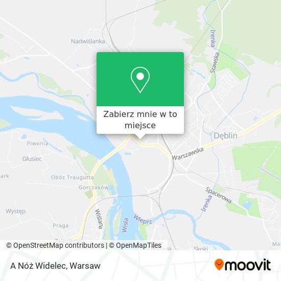 Mapa A  Nóż Widelec