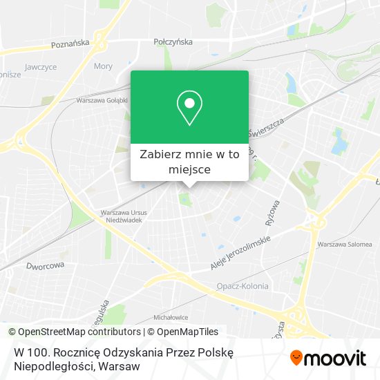 Mapa W 100. Rocznicę Odzyskania Przez Polskę Niepodległości