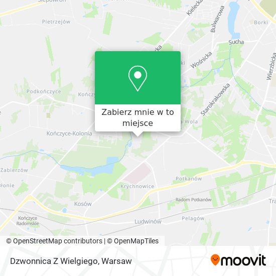 Mapa Dzwonnica Z Wielgiego