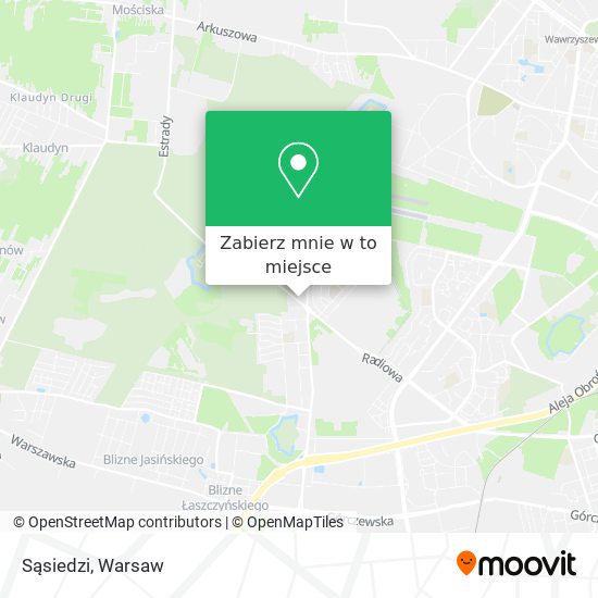 Mapa Sąsiedzi