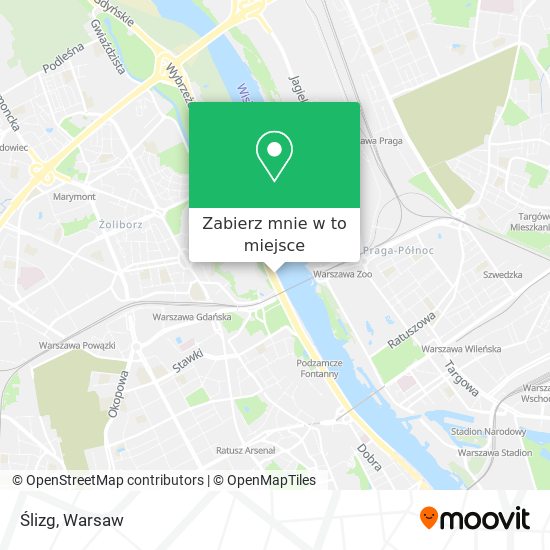 Mapa Ślizg