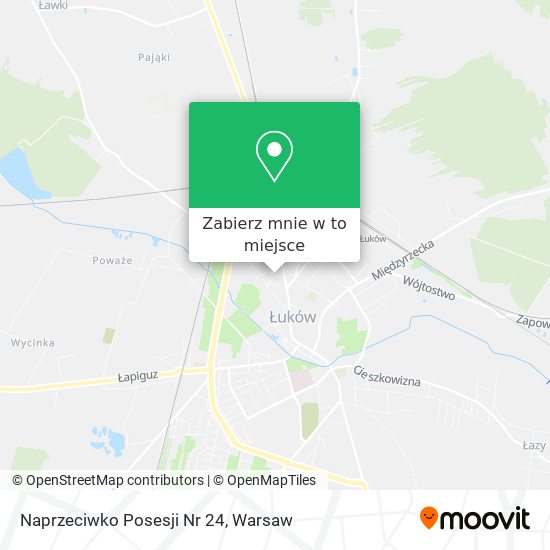 Mapa Naprzeciwko Posesji Nr 24