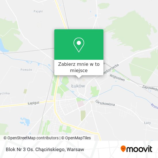 Mapa Blok Nr 3 Os. Chącińskiego