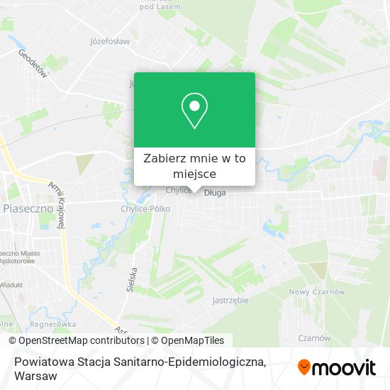 Mapa Powiatowa Stacja Sanitarno-Epidemiologiczna