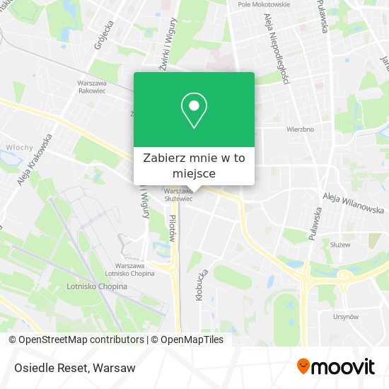 Mapa Osiedle Reset