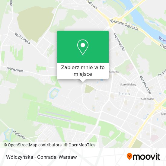 Mapa Wólczyńska - Conrada