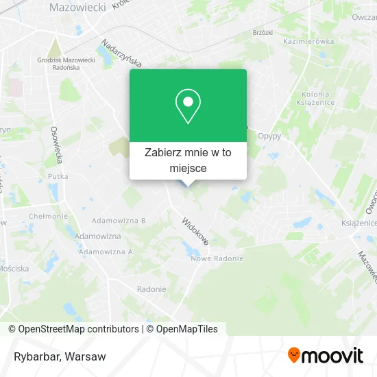 Mapa Rybarbar