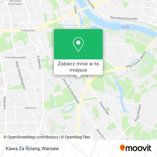 Mapa Kawa Za Ścianą