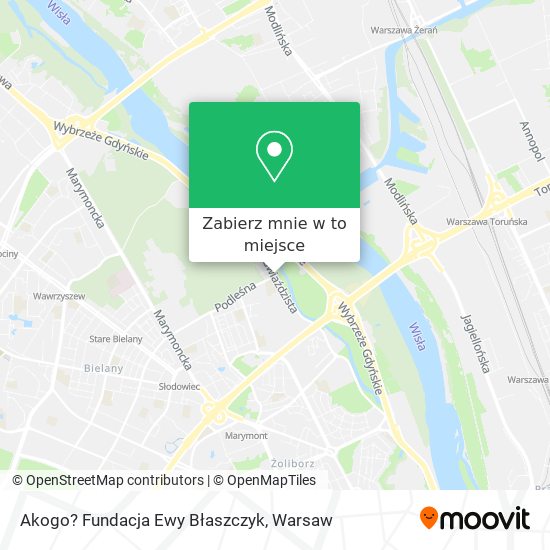 Mapa Akogo? Fundacja Ewy Błaszczyk