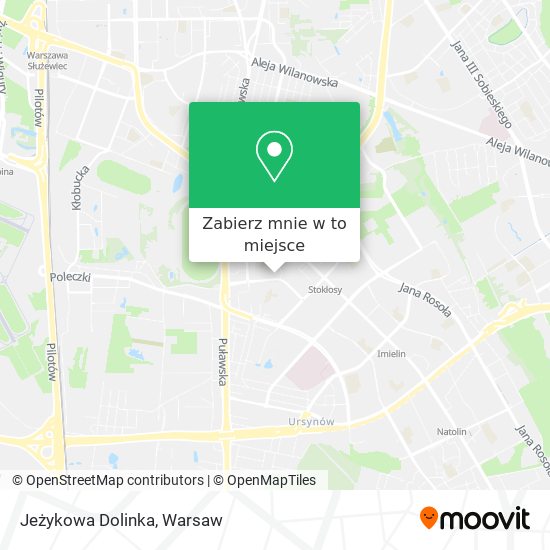 Mapa Jeżykowa Dolinka