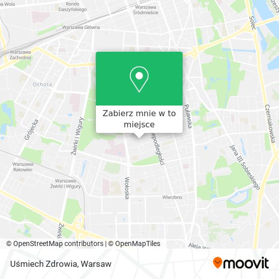 Mapa Uśmiech Zdrowia