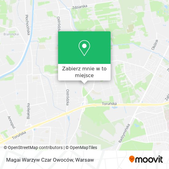 Mapa Magai Warzyw Czar Owoców