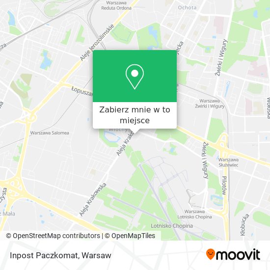 Mapa Inpost Paczkomat