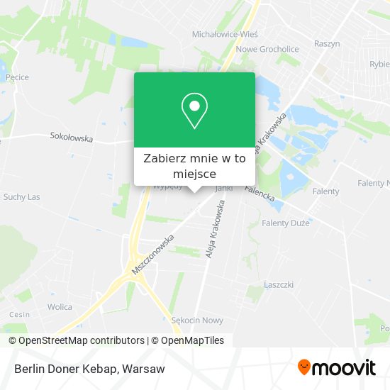 Mapa Berlin Doner Kebap