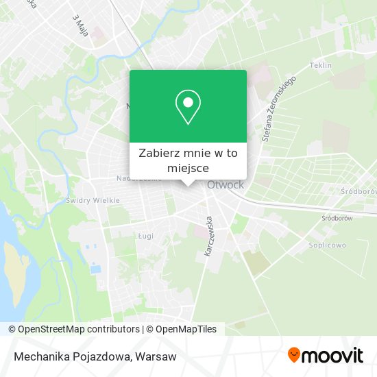 Mapa Mechanika Pojazdowa