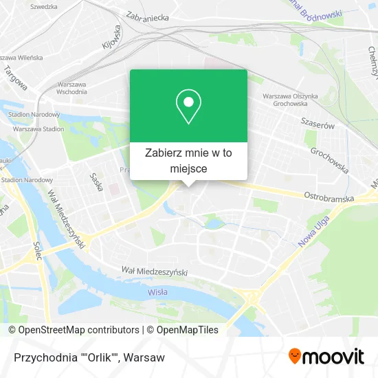 Mapa Przychodnia ""Orlik""