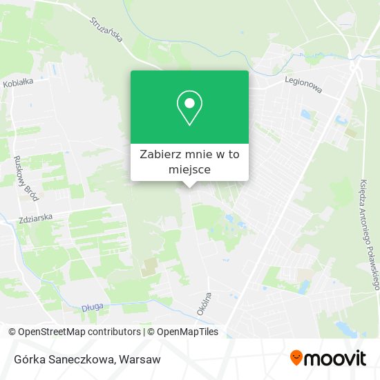 Mapa Górka Saneczkowa