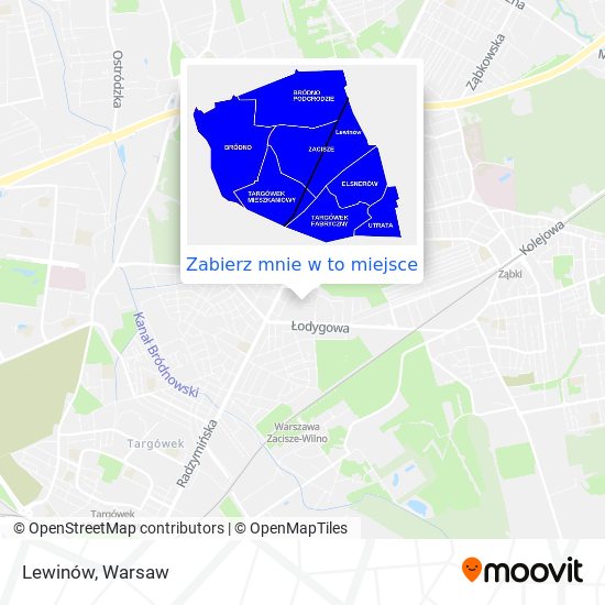 Mapa Lewinów