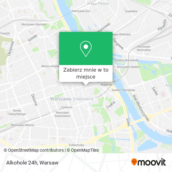 Mapa Alkohole 24h