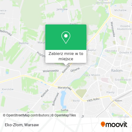 Mapa Eko-Złom