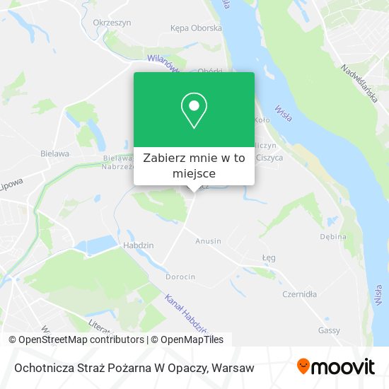 Mapa Ochotnicza Straż Pożarna W Opaczy